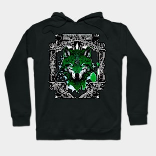 Wolf Green Hoodie